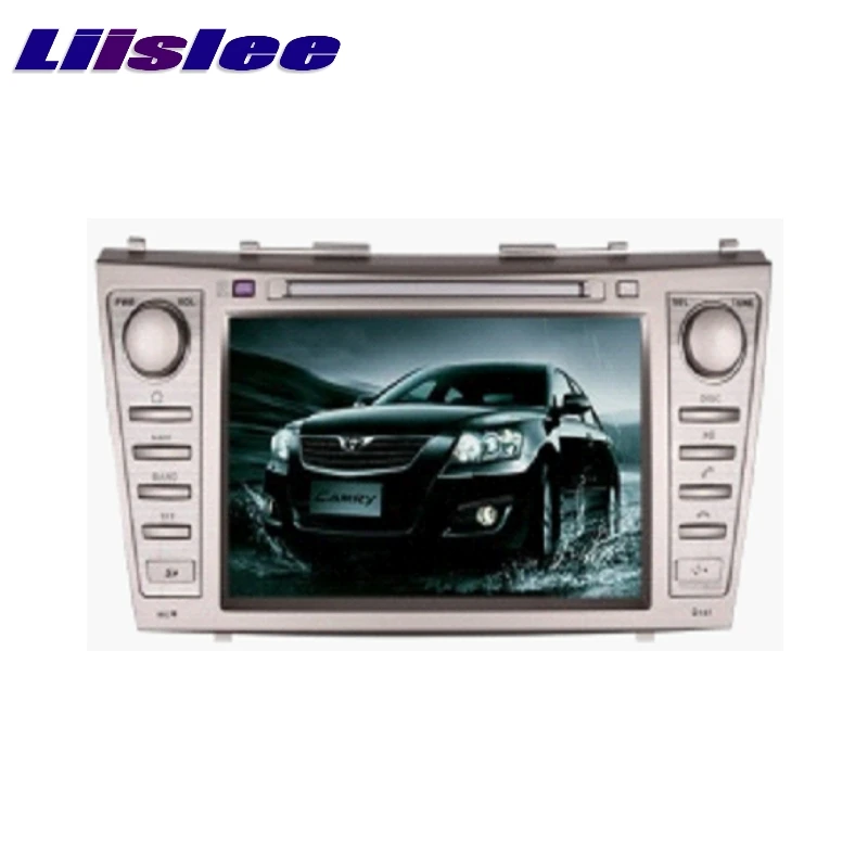 Для Toyota Camry 2007 ~ 2012 LiisLee Автомобильный мультимедийный ТВ DVD GPS аудио стерео Hi Fi радио