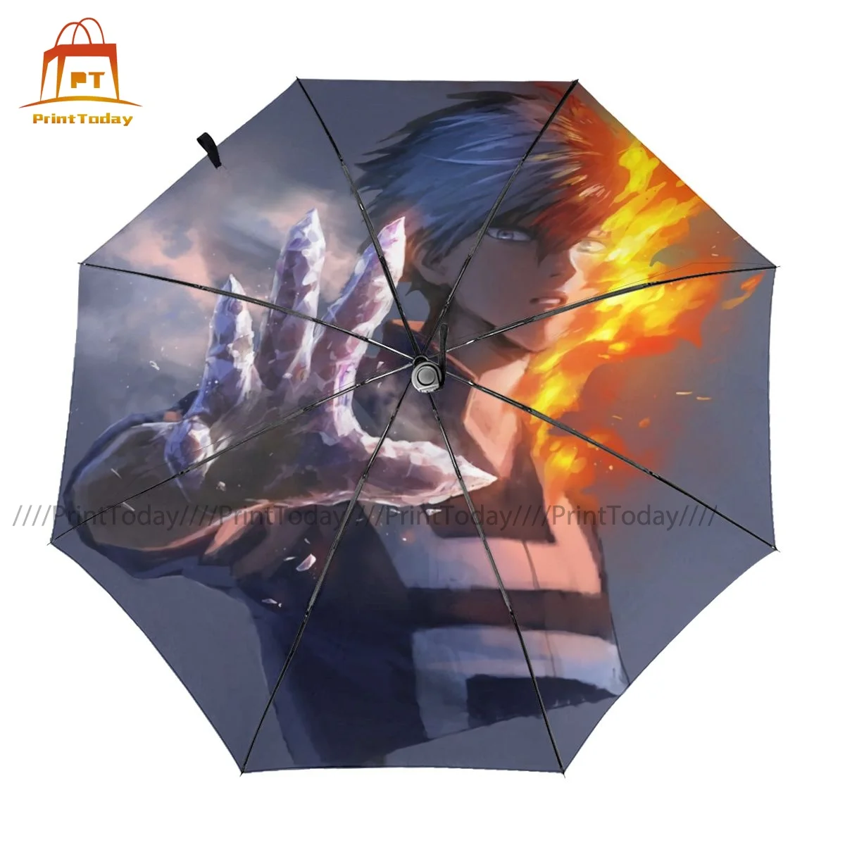 

Bakugo Umbrella Automatic UV Protection Umbrella Cute Painting Outdoor Lightweight Umbrella