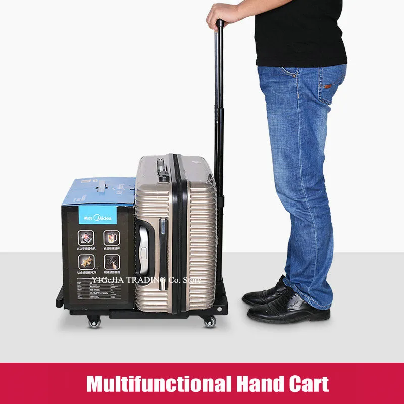 Портативный ручная тележка для покупок 5 круглых коробок прочная конструкция