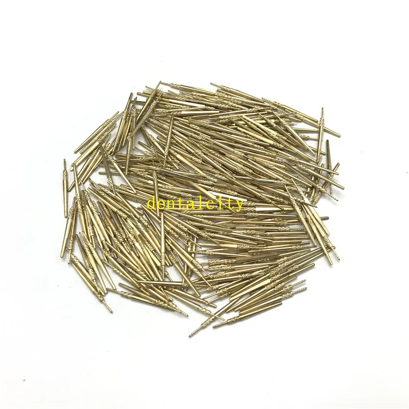 500 шт. новые зубные #2 Средние лабораторные латунные штифты | Красота и здоровье