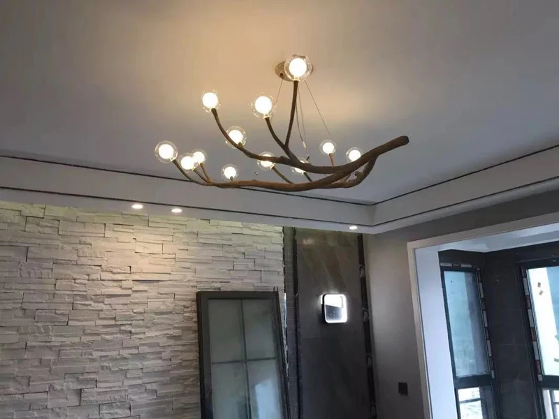 Скандинавский светодиодный светильник для люстры винтажный дизайнерский