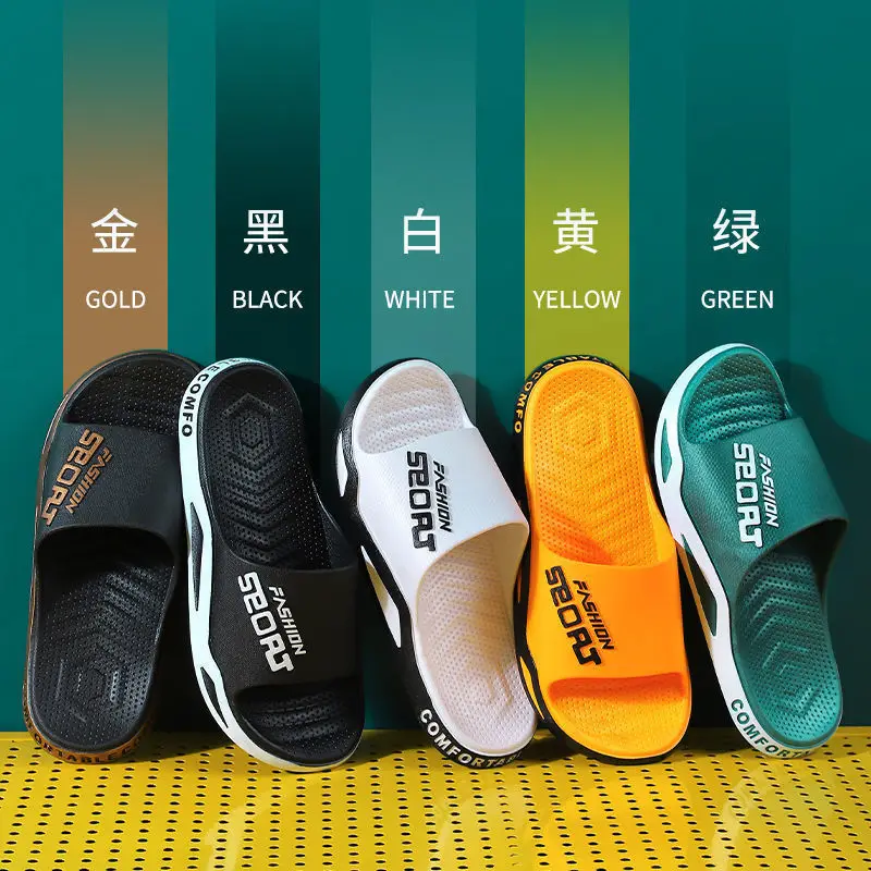 

Men's Slippers Sandals Designer Luxury Men Shoes Mens Outside Slipper Non-slip Home Thick Soled Word Cool Slipper outdoor