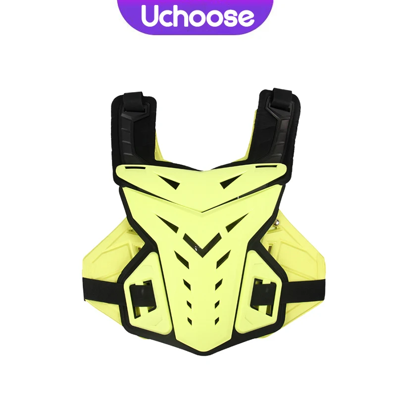 

Protective Motorcycle Armor Vest Adjustable Motorbike Rider Vest Jacket Gear Breathable Protector Off-Road Dirt Bike Summer