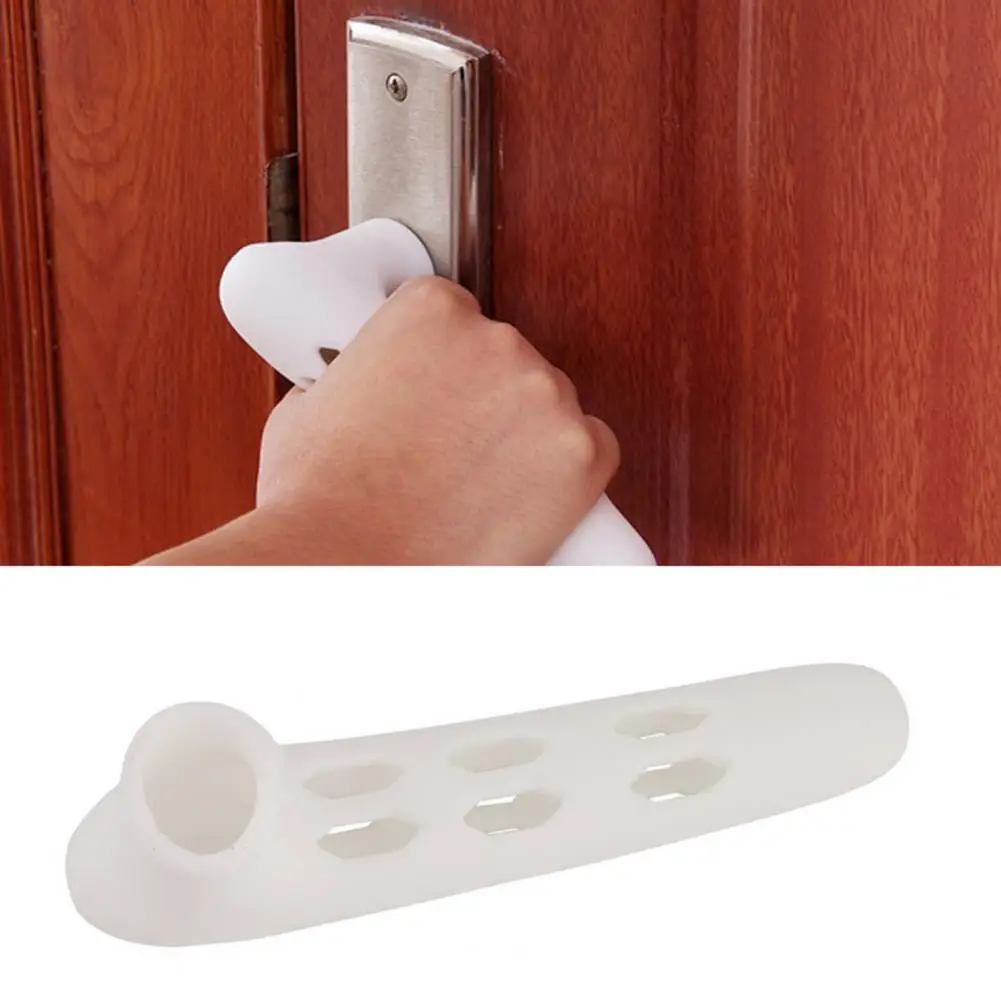 Силиконовая Противоударная накладка на дверную ручку для детей защитный чехол