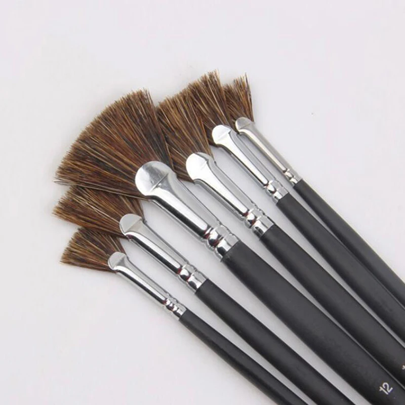 6 шт./компл. специальное предложение щетка с кабаном набор ручек Веерная форма