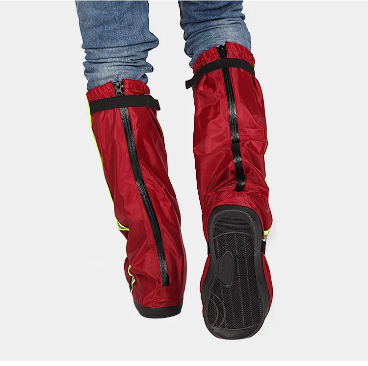 

Shoes Cover Nylon Oxford Fabric Unisex Rain Shoe Covers high top Night Luminous Cases Water Shoe Covers For Women/men 1H24