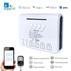 EWeLink умный пульт дистанционного управления Wifi беспроводной коммутационный модуль 1CH4CH DC5V 12 V 32 V 220 V Inching самоблокирующийся радиочастотный приемник 10A реле