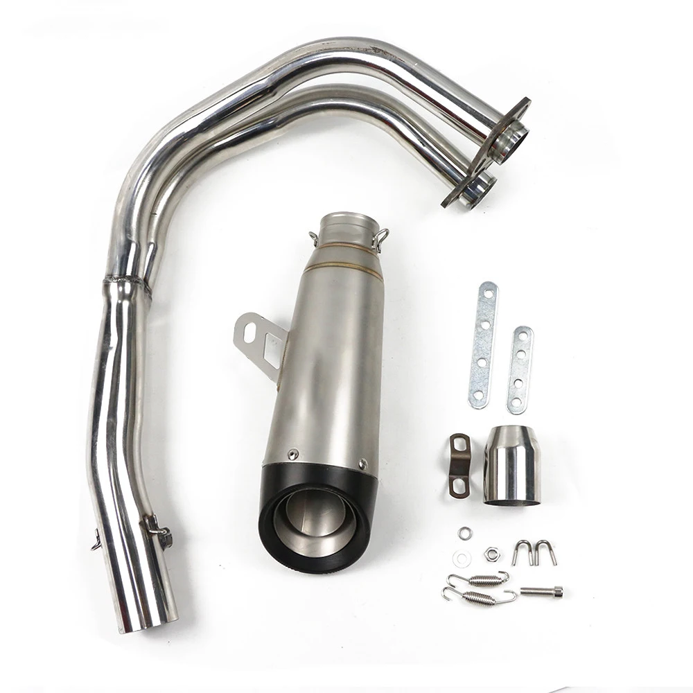 

For Kawasaki Vulcan 650 S EN650 VN650 S650 EN650d Vulcan S 650 All Years Escape Slip-on Exhaust Pipe Muffler Removable Silencer