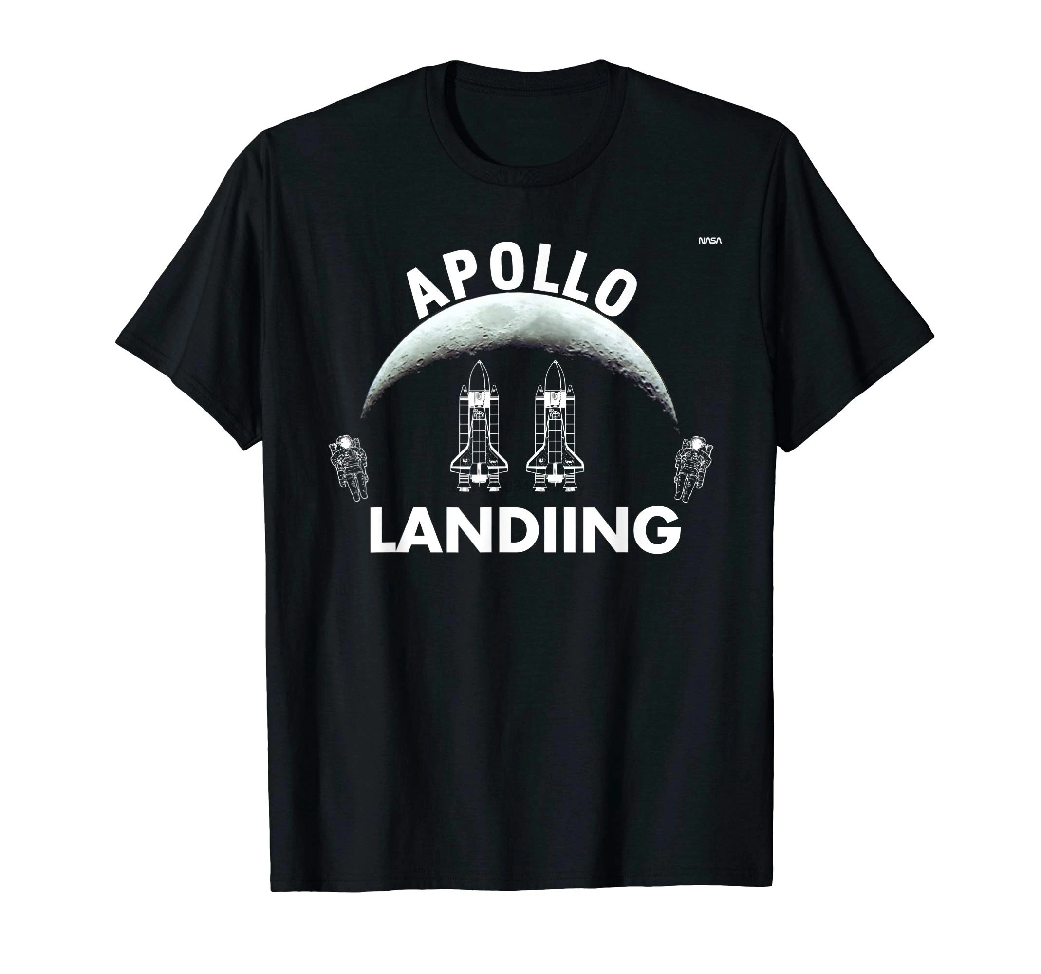 Подарочная футболка Apollo 11 Moon Landing Space|Мужские футболки| |