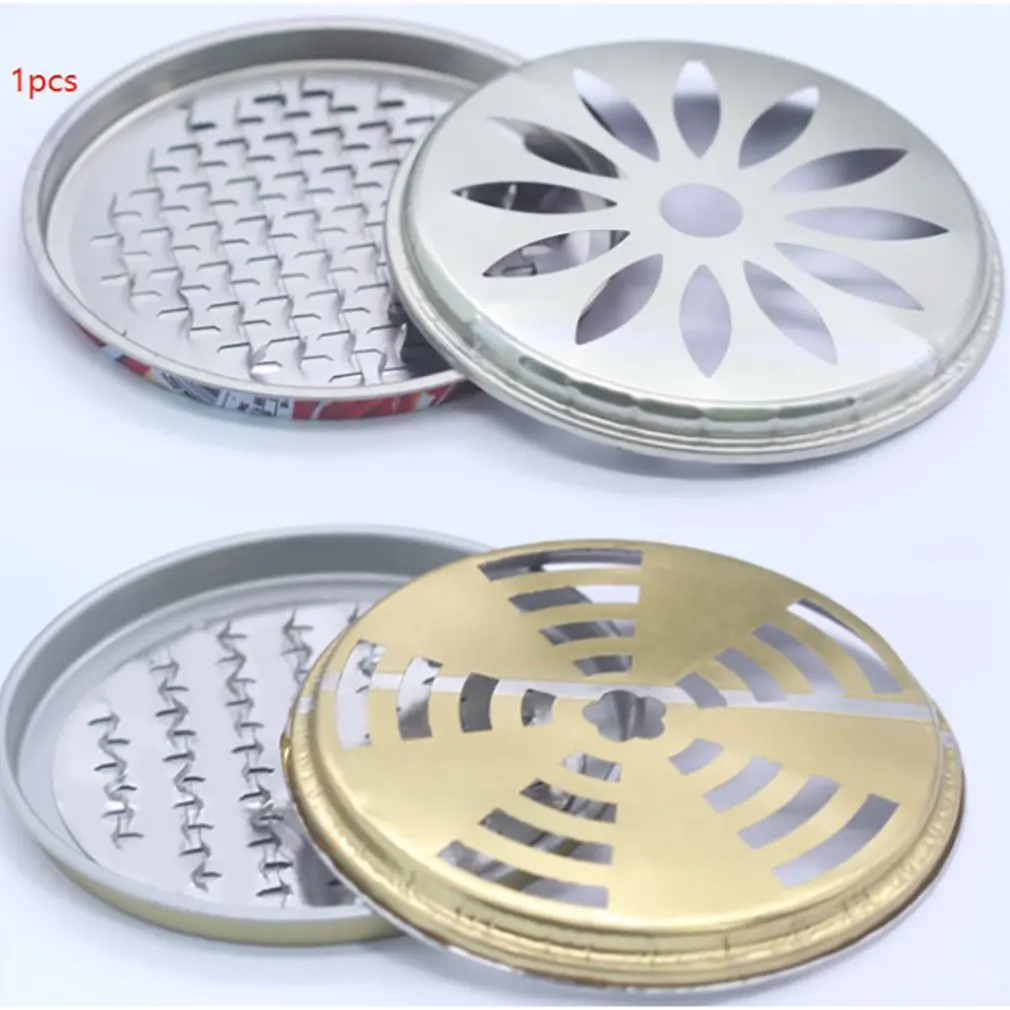 

Fireproof Mosquito Coil Holder Tray Portable Spike With Lid Mosquito Coil Box Ash Tray With Cover Dense Serration