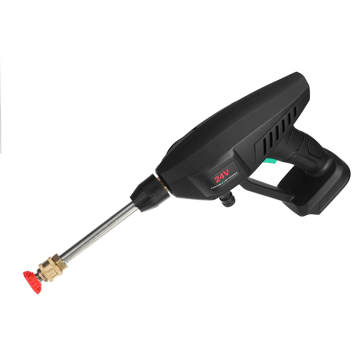 Pаспродажа Беспроводной ручной инструмент для мытья автомобиля, 240 Вт, 24 В, портативный пистолет для мойки высокого давления, ручной электроприбор для ...