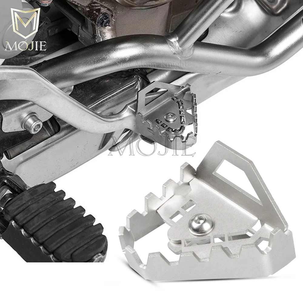 

Motorcycle Brake Lever Extension Pedal Step Tip Plate Enlarge For Honda CRF1000L CRF1100L Africa Twin Brake Peg Pad Extender