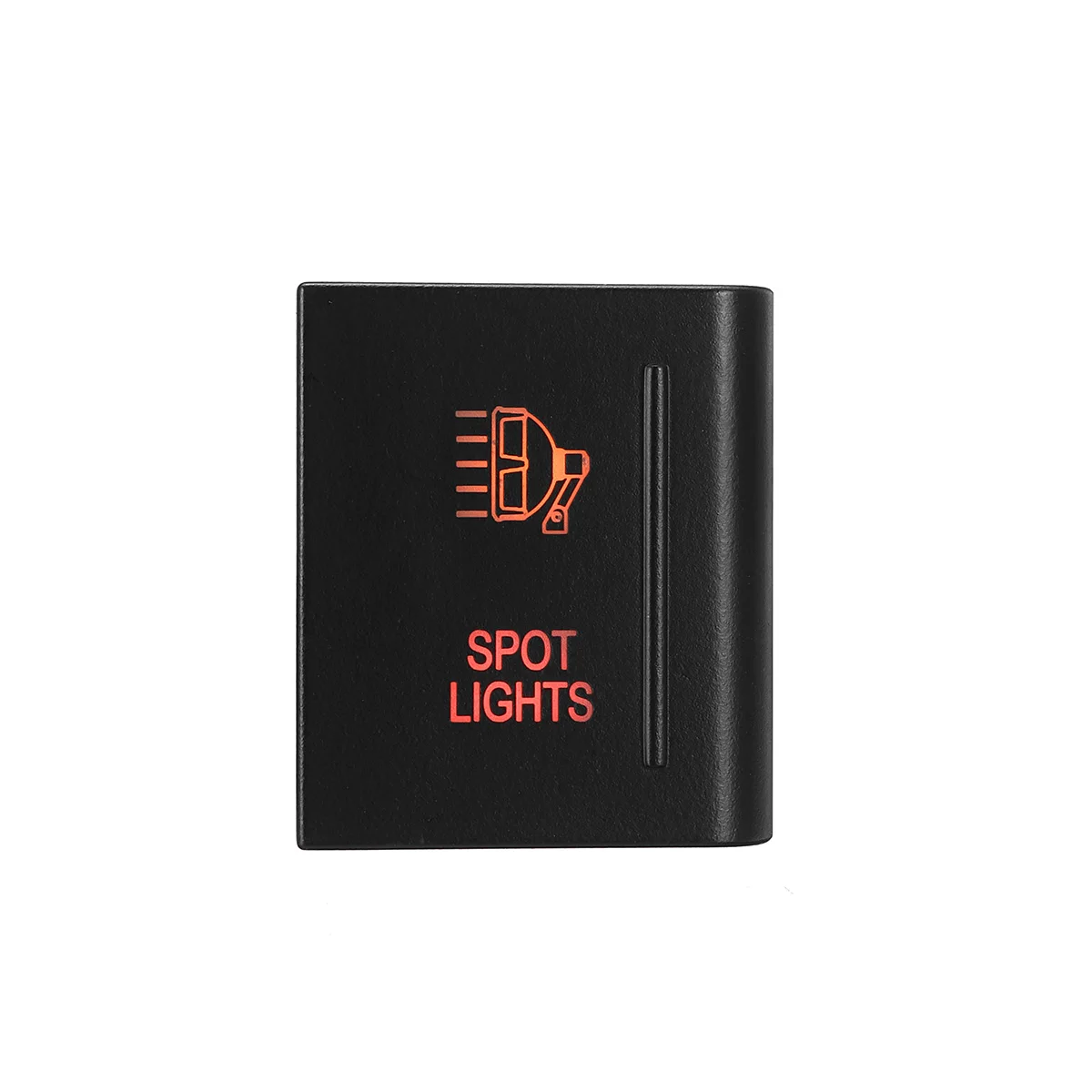 Spot Light Правый красный и желтый двойной светодиодный светильник, автомобильный кнопочный переключатель, электрооборудование, переключатель ВКЛ-ВЫКЛ, внутренняя часть для VW для Amarok - Испускаемый цвет: Spot Light