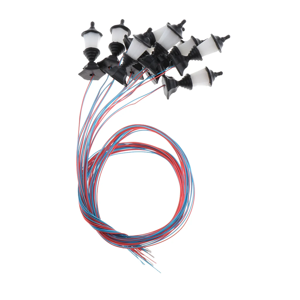 10 шт. светодиодные лампы для сада 1 2 см|Наборы сборки моделей| |