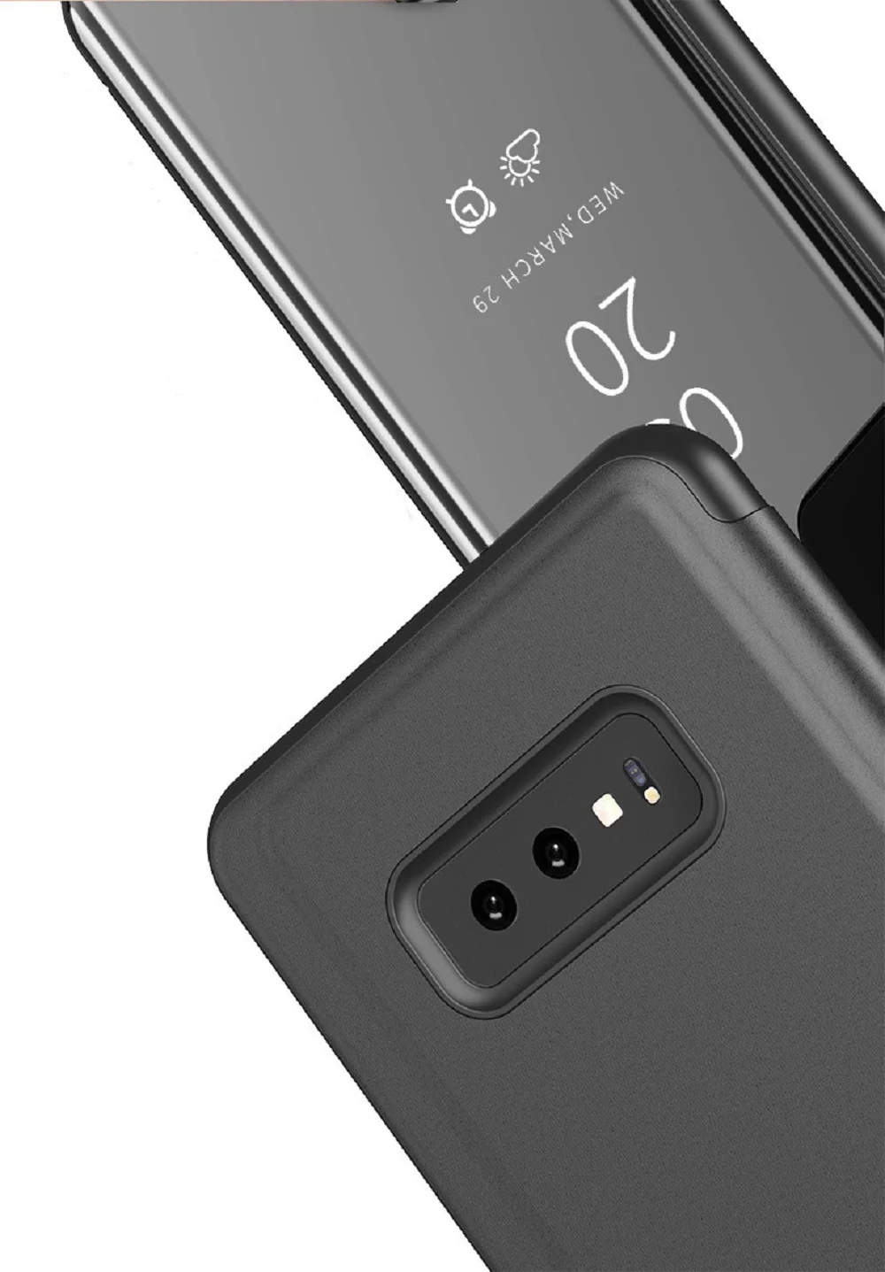 EGECD флип чехол с подставкой для Xiaomi mi 9 A2 8 Lite A1 6X 5X rror кожаный Red 7 Note 6 Pro 5 Plus 6A 4 4X