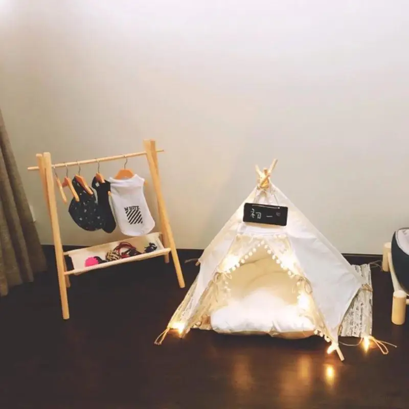 Кошка Собака твердой древесины простой шкаф двойной стеллаж для хранения чтобы