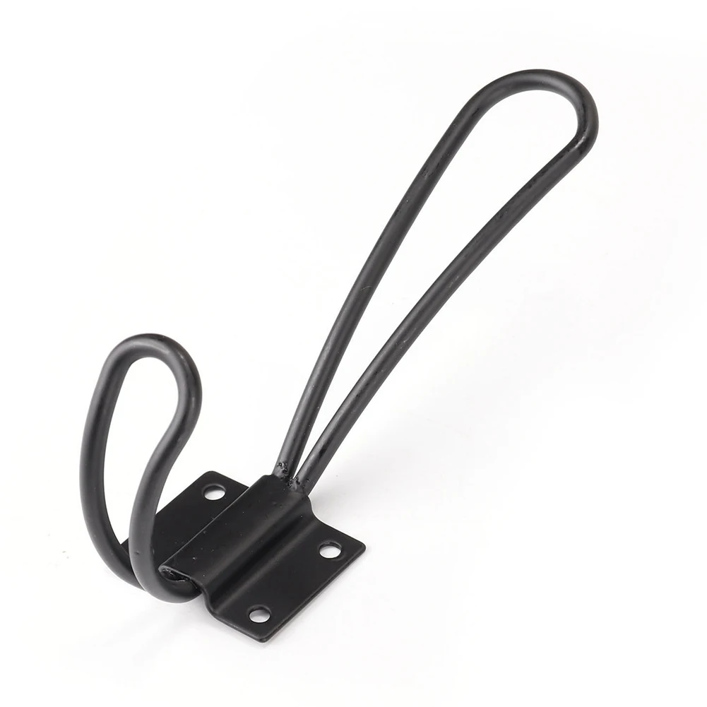 

5 Pcs Retro Organizer Decoration Coat Hook Metal Wire Loop Multifunction Home Easy Install Removable Firmly Hanger Bedroom