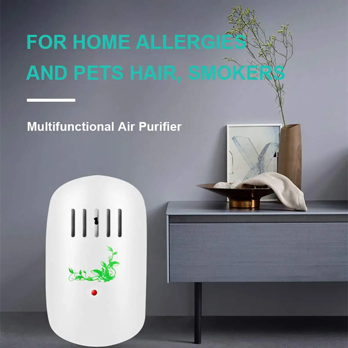 

Ozone Generator 220V Anion Sterilizer Air Purifier Home Deodorizer Purification Smoke Formaldehyde Odor Filter Disinfect Mini