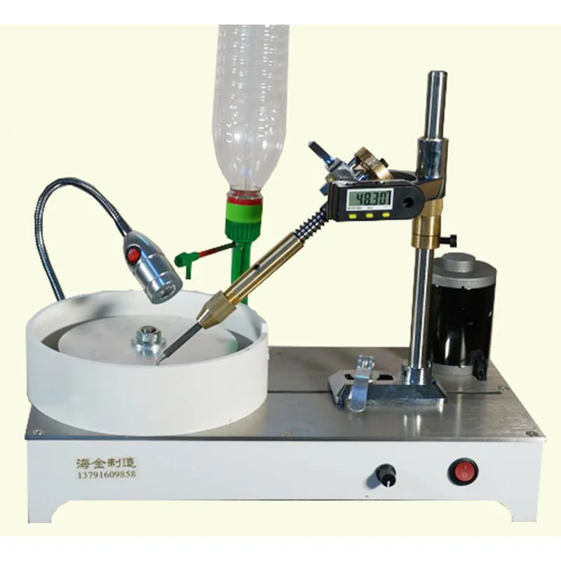 Jade processing equipment Gem Faceting Machine Jade Stone Angle Machine Jewelry Polisher Flat Grinder Speed Adjustable