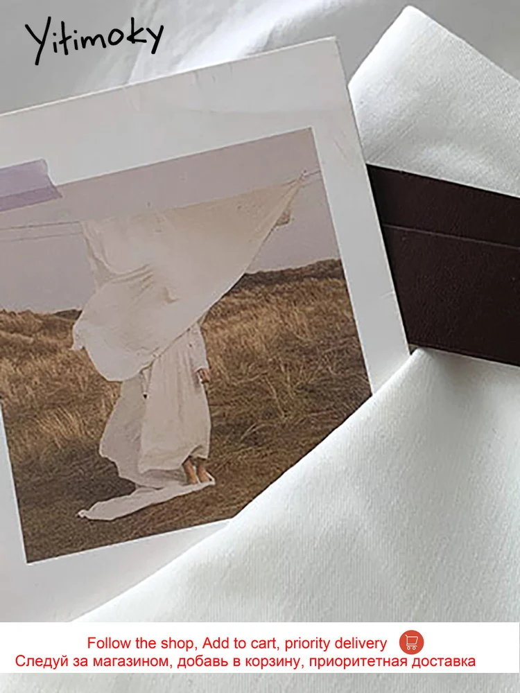 

Yitimoky Womens High Waisted Shorts Elastic Plus Size Loose Solid White Wide Leg Pants Sashes Casual Summer 2021 New Korean Soft