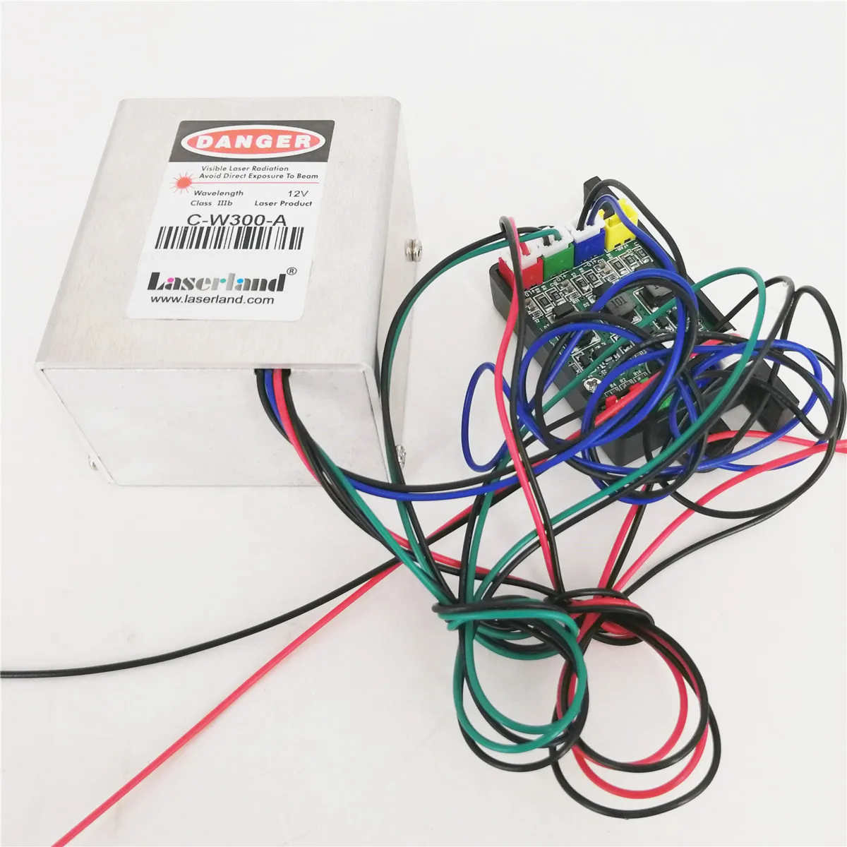 RGB _ комбинированный белый лазер для лазерной занавески 5 мм Fat Beam TTL 12 В