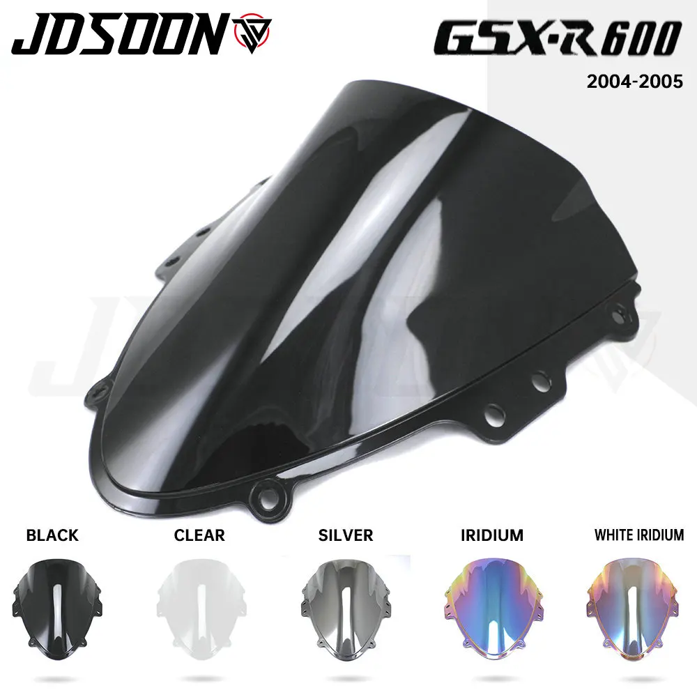 Новое ослепляющее ветровое стекло moto rcycle для Suzuki GSX R600 R750 GSXR600 GSXR750 GSXR 600 750 K4 2004 2005 04