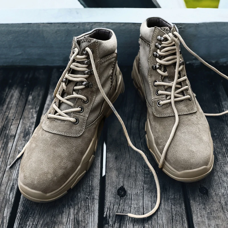 Повседневная мужская кожаная обувь Мужская классическая удобная для походов