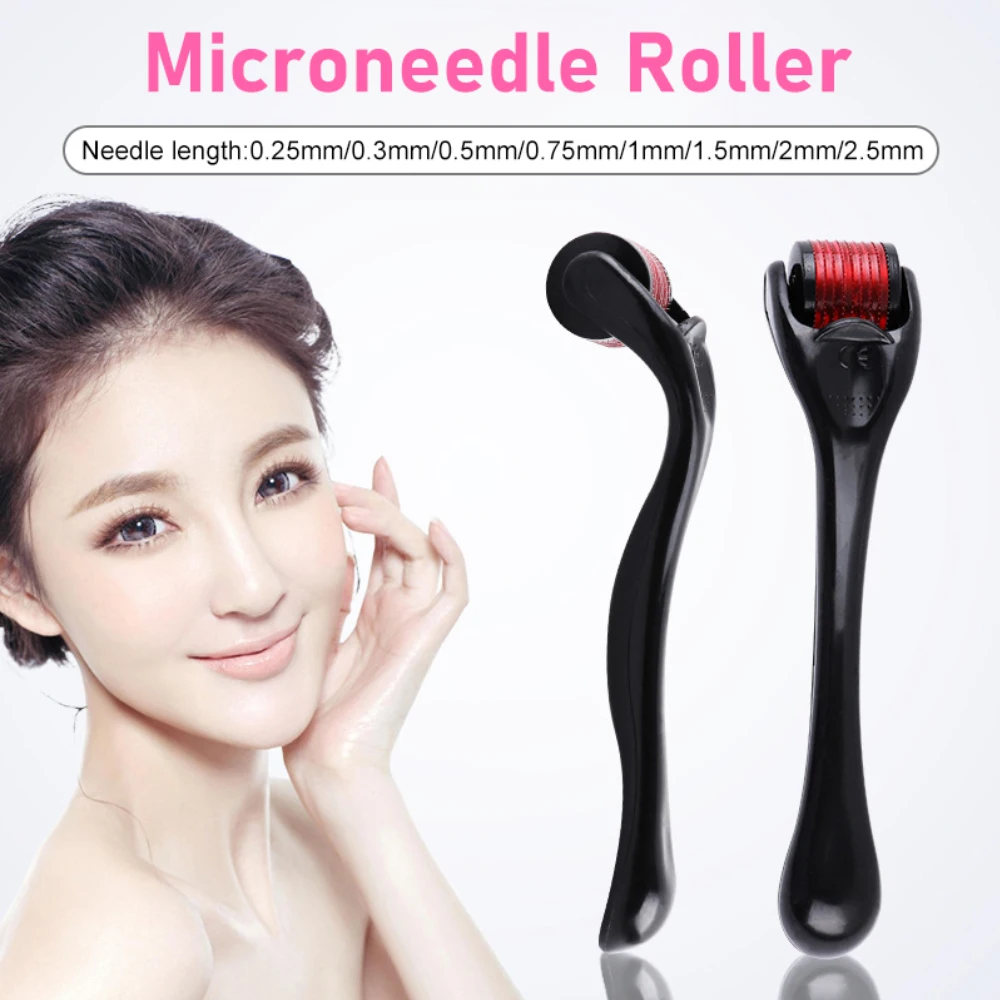 540 Derma Roller Microneedle Roller Skin Care Tool Face Massage Roller Skin Tightening Reduce Wrinkles Microniddle needle roller