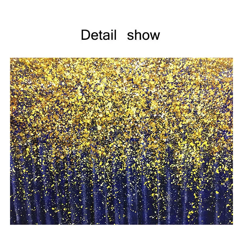 

3 pieces gold abstract painting on canvas wall art pictures for living room home wall decor original thick texture quadro