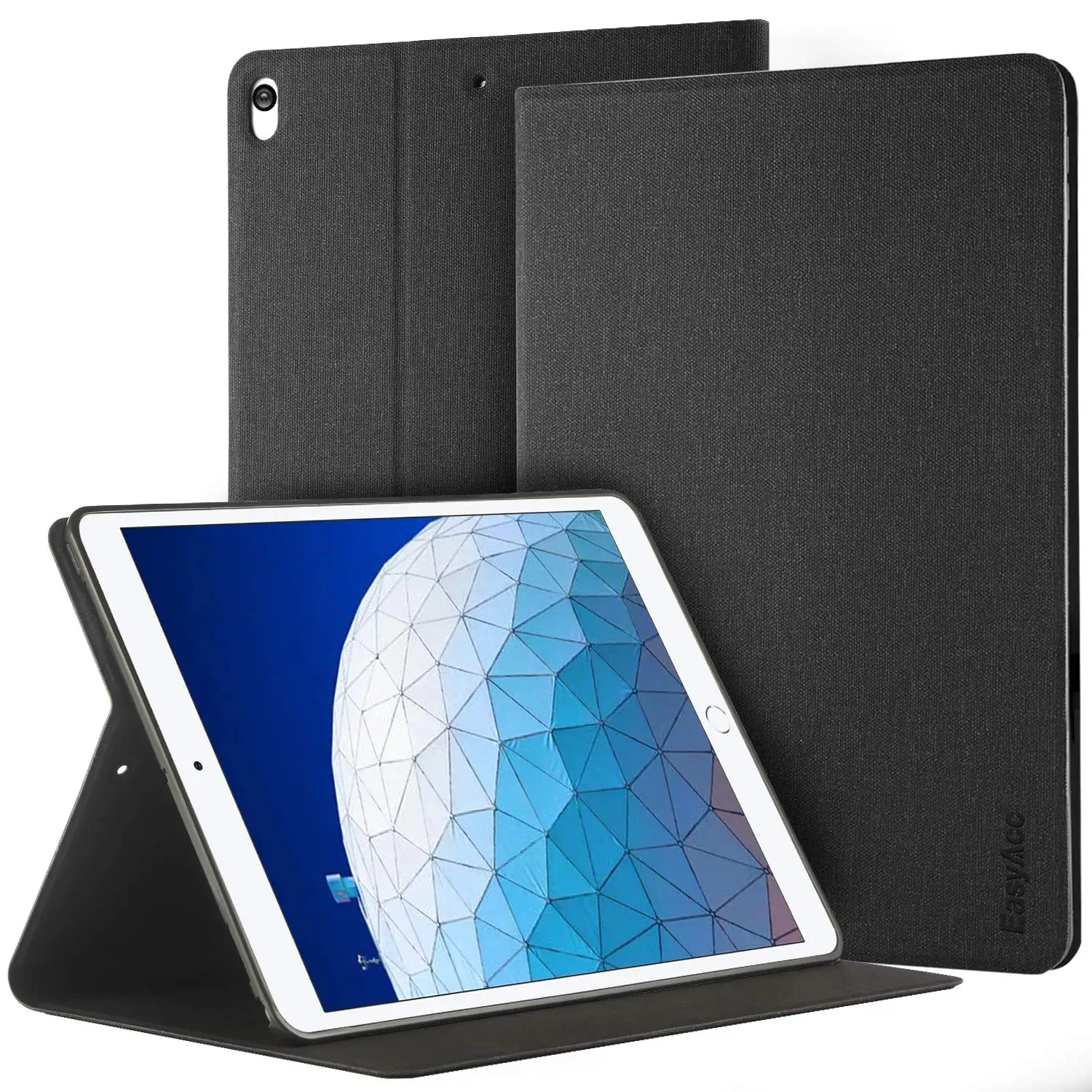 Чехол EasyAcc для iPad Air3 2019/iPad Pro 10 5 ультратонкий легкий книжка с многоугольной