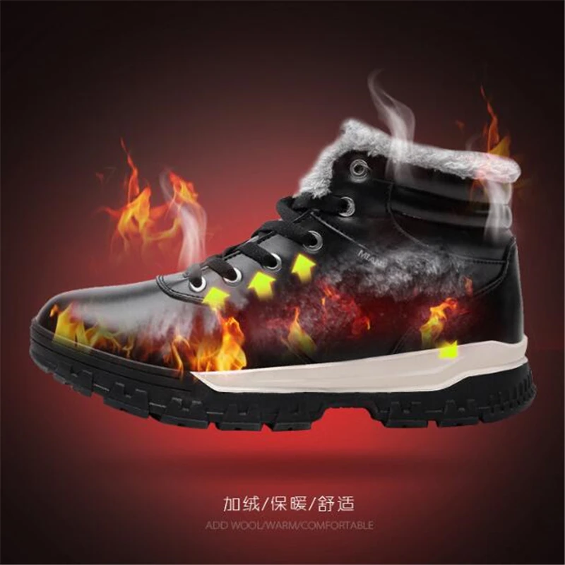 Теплые походные ботинки зимние тактические мужские Уличная обувь для треккинга