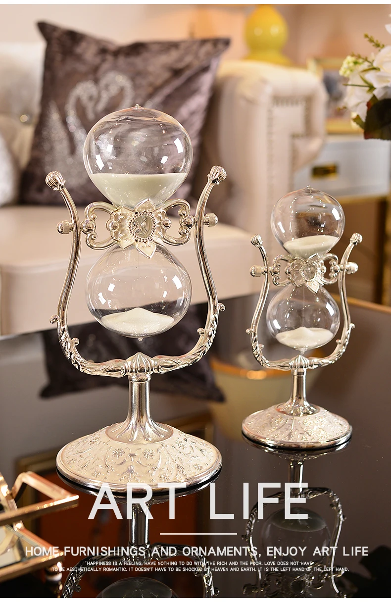 

Crearive Luxury Gold Home Decoration Accessories for Living Room Bedroom Glass Christmas Gift Ornament Antique Desk Home Decor