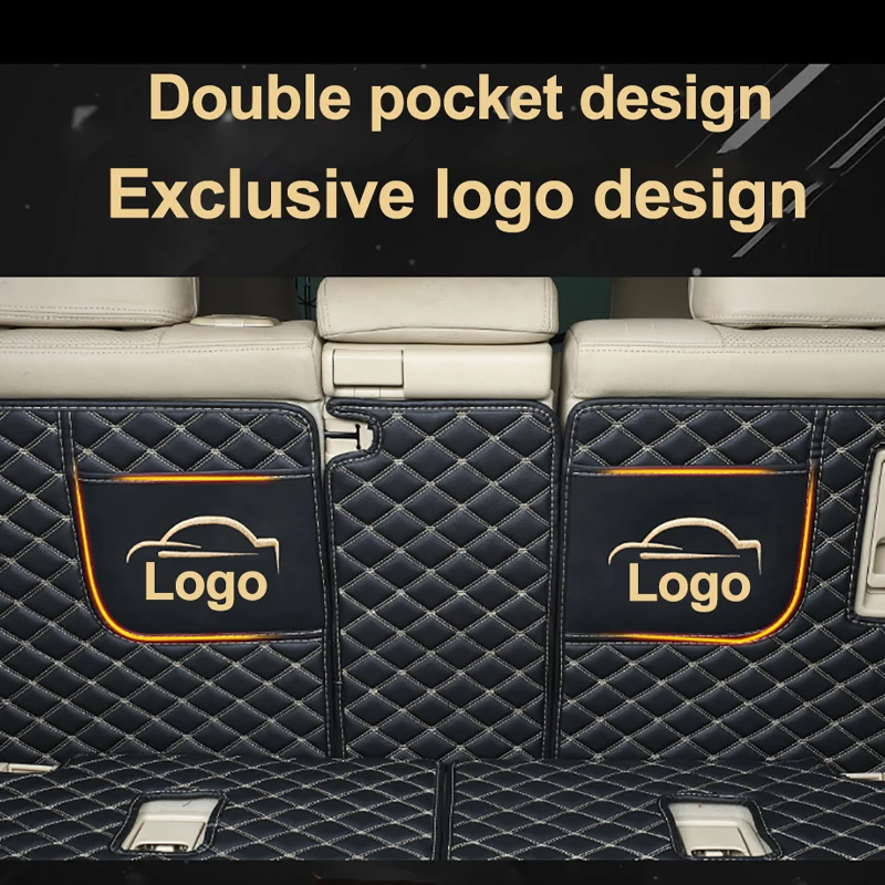 

kokololee Custom leather Car Trunk Mats For Toyota Prado 5 7 seats 2700 dedicated 10 19 models 2020 overbearing
