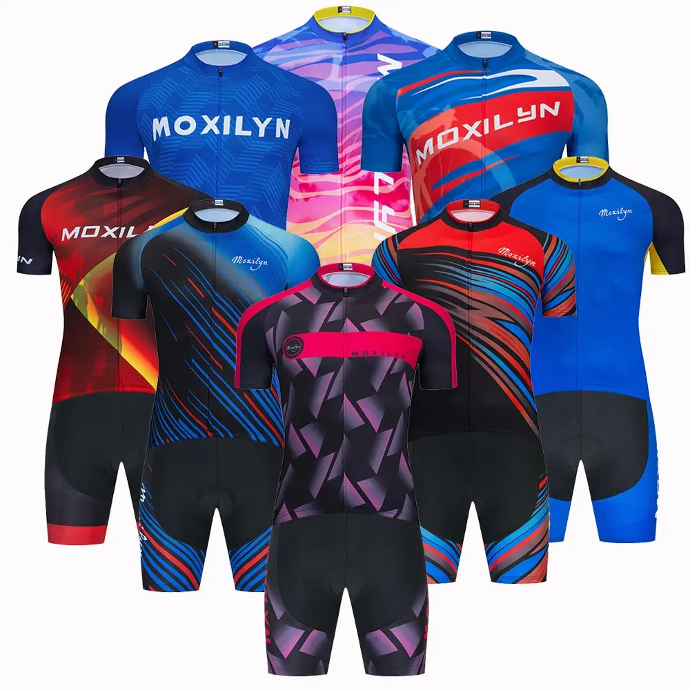 Moxilyn 2020  Cycling Clothing MTB uniform Bike Wear Cycling Jersey Short Set Ropa Ciclismo Maillot Culotte