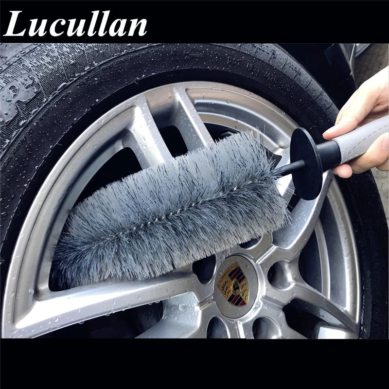 Lucullan резиновая ручка инструменты для очистки автомобиля супер мягкие волосы не