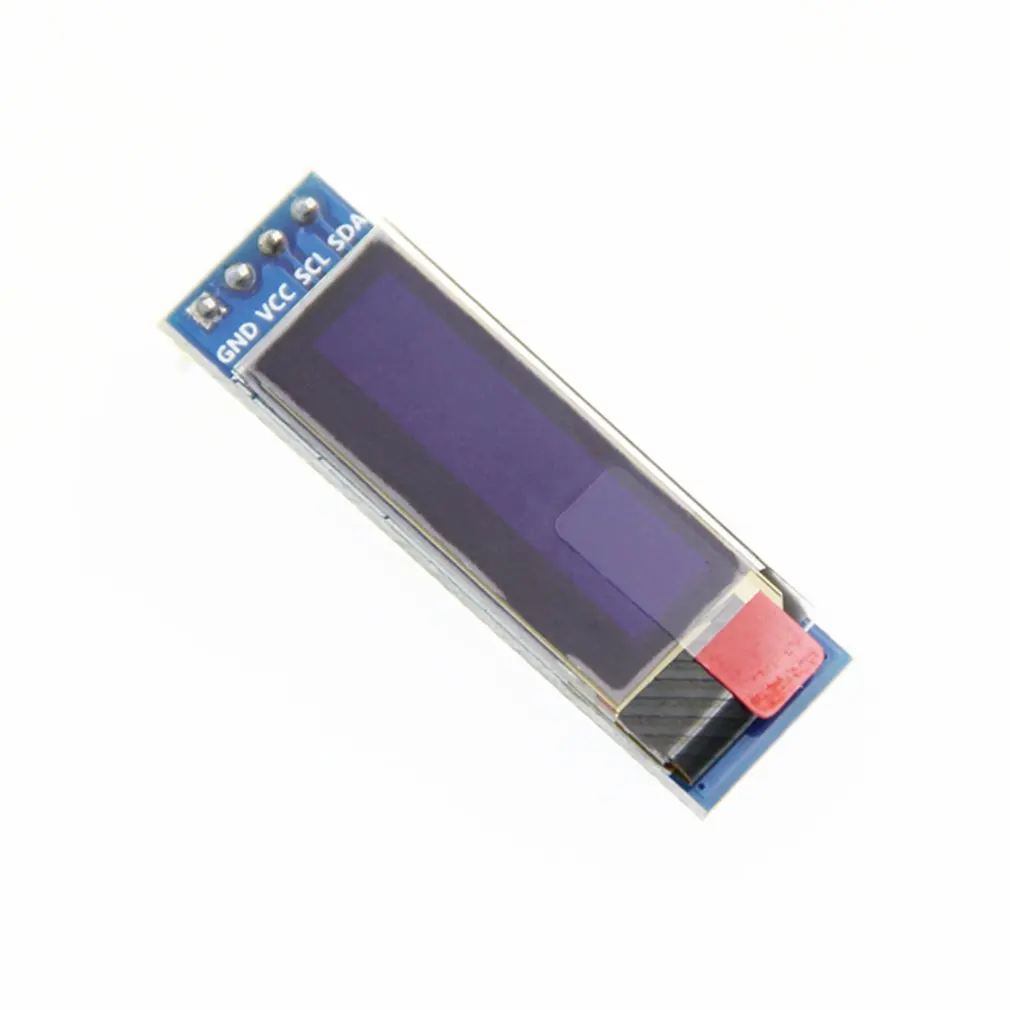 0 91 дюйма OLED ЖК дисплей Разрешение 128*32 цветной модуль большой угол обзора с