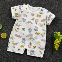 baby rompers 2019 short sleeve 100cotton overalls newborn clothes roupas boys girls jumpsuitclothing
