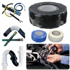 Практичная Термостойкая Силиконовая Резиновая лента, самоклеящаяся изоляционная лента для предотвращения утечки, ремонтная водонепроницаемая лента для труб, товары для дома