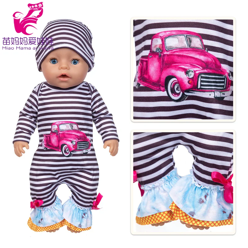 

New Born Baby Doll Clothes Hooded Sweater for 18" Girl Doll Jacket Toys Doll Outfits