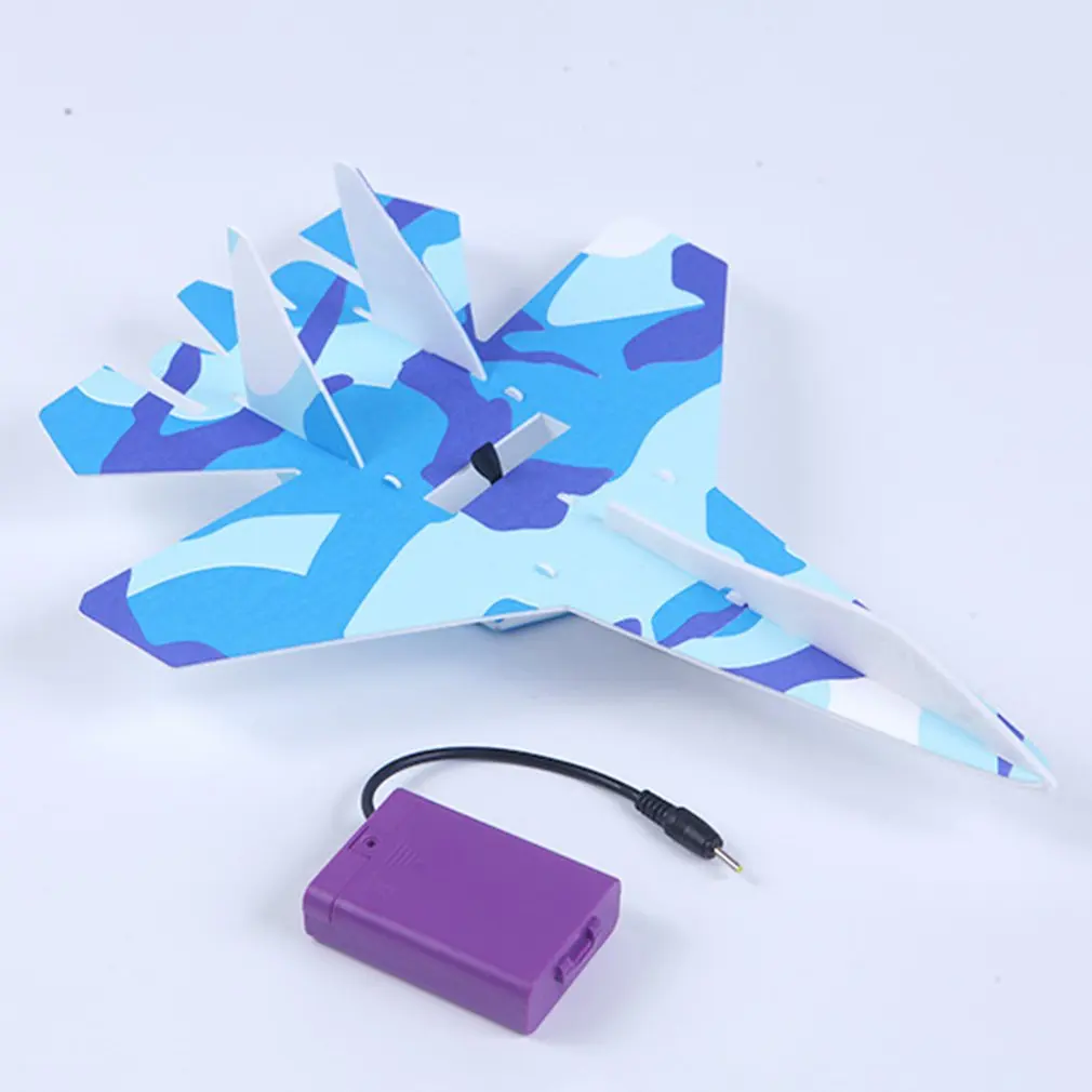 

Su27 DIY Foam Glider Catapult Airplane Model Toys For Children Boys Outdoor Interactive Game Assembled Rubber Band Aircraft