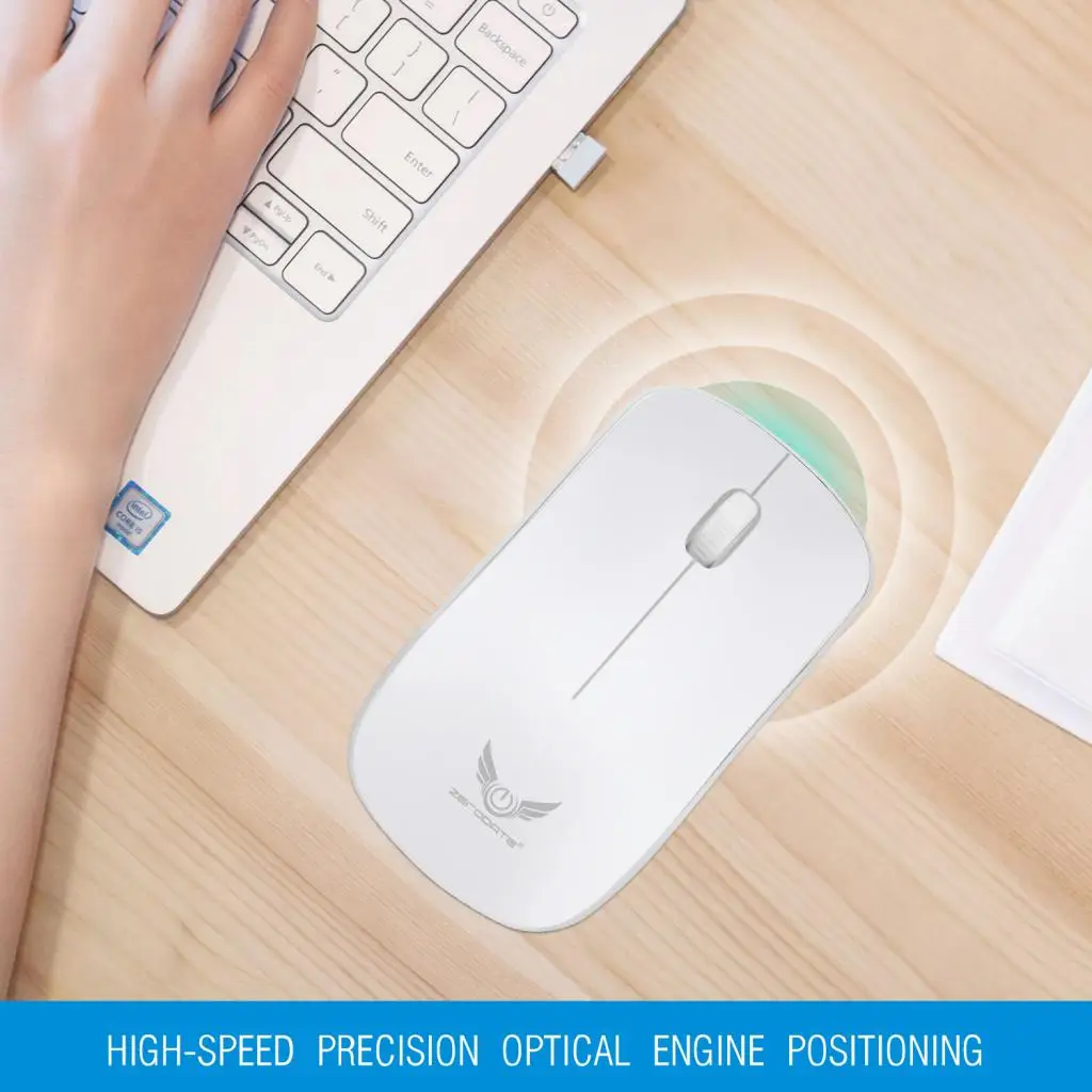 Беспроводная оптическая USB игровая мышь 2 4 ГГц мыши 1600DPI для компьютера ПК