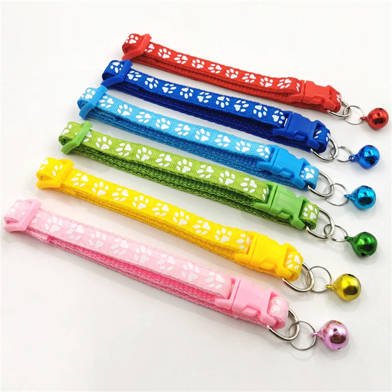 

Colorul Pet Supplies Cat Collar With Bell Adjustable Buckle Collar Cat Pet Supplies Cat Accessories Collar Small Dog Chihuahua