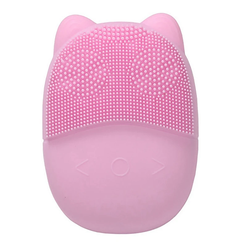 

Ultrasonic Silicone Electric Facial Cleansing Brush Sonic Face Cleanser Cleansing Skin Mini Washing Massager Brush