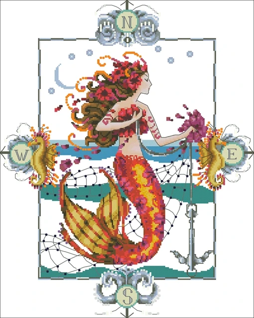 Наборы для вышивки крестиком натуральный продукт из Египта длинные штапельные