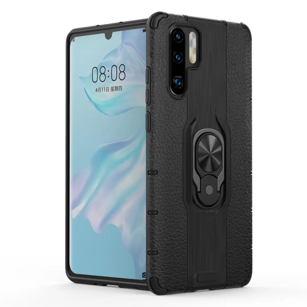 Автомобильный Магнитный чехол-накладка из ТПУ для Huawei Honor P30 Lite Nova 4 4e Mate 20 X Pro