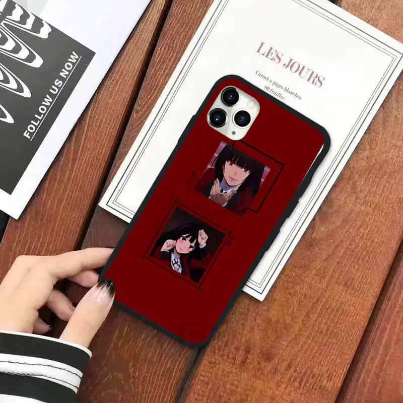 

Kakegurui Jabami Yumeko Japan anime Phone Case for iPhone 11 12 mini pro XS MAX 8 7 6 6S Plus X 5S SE 2020 XR