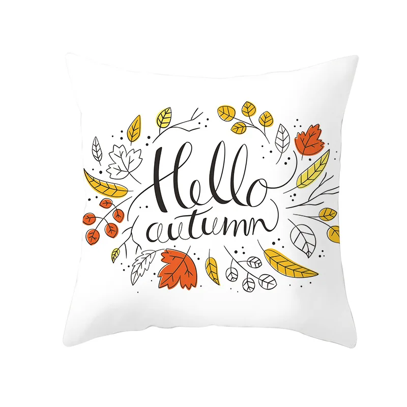 

Pillow case live coral color peach skin pillow cushion cover furniture sofa cushion wholesale