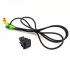 Автомобильный адаптер гнездового соединителя с usb-входом, кабель для RCD310 RCD510 RNS315 CD player Golf 5 MK5 6 MK6 кролик Сирокко