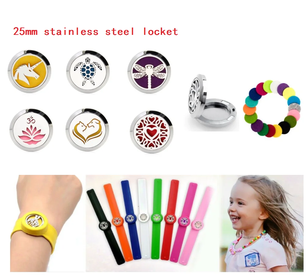 Новый браслет-репеллент от комаров браслет с диффузором эфирного масла для детей