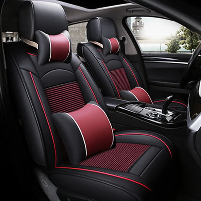 Универсальный кожаный чехол WLMWL на сиденье автомобиля для BYD все модели F3 SURUI SIRUI F6